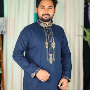 নেভী ব্লু কালার পাঞ্জাবী